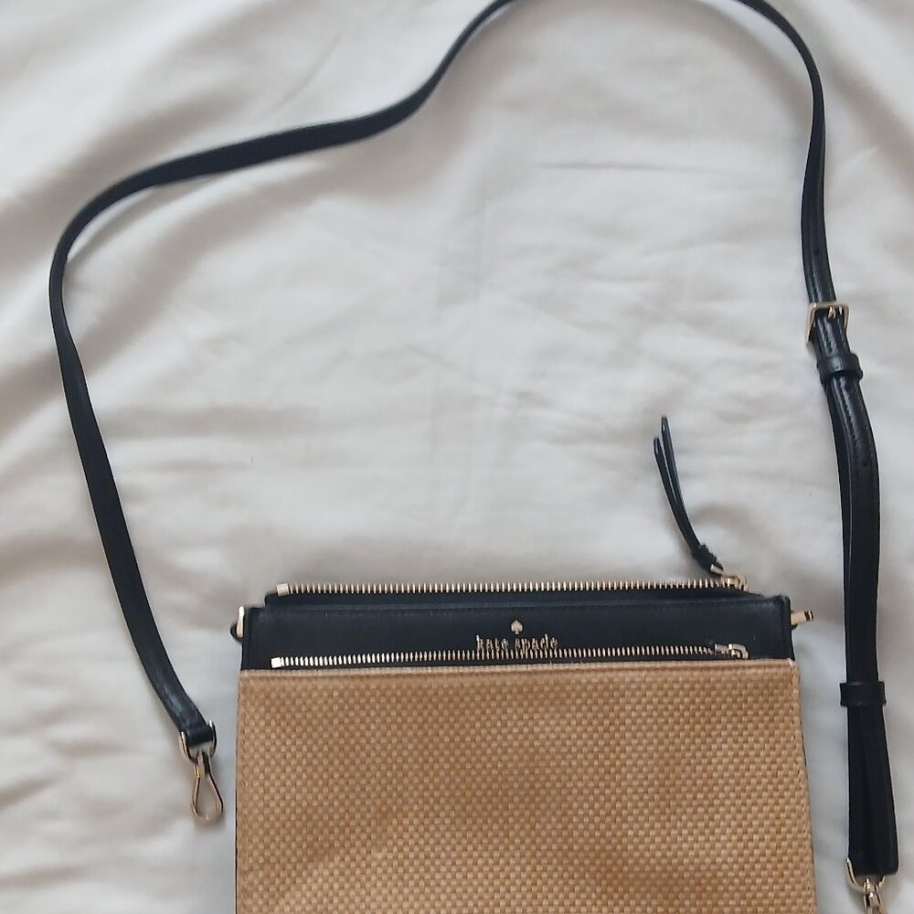 Kate Spade Raffia Crossbody Bag